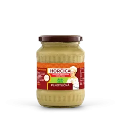 Hor�ica plnotu�.  350g sklo Pre�ovsk�