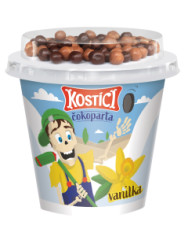 Jogurt Kost�ci �okoparta Vanilka/�ok.guli�ky 107g 