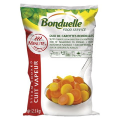 Mrkva na pltky duo Minute 2,5kg Bonduelle