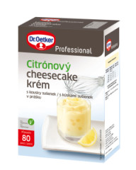 Dezert Citrnov cheesecake krm so suienkami 1kg Dr.Oetker