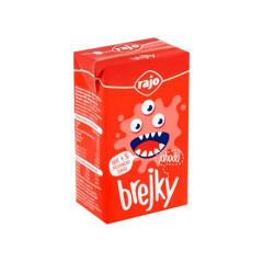 Mlieko trvanliv 250ml Brejky jahoda Rajo