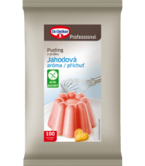Puding jahodov 1kg Dr.Oetker