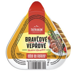 Bravov mso na paprike 110g Tatrakon