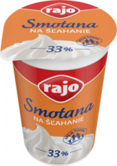 Smotana na ahanie 33% 250ml Rajo erstv