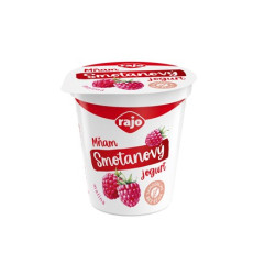 Jogurt Rajo smotanov 145g malina 9% Mam