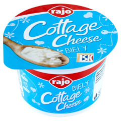 Syr erstv Cottage cheese 180g biely 4% Rajo