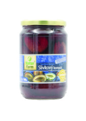 Kompt Slivky bez kstky 680g Natur Farm