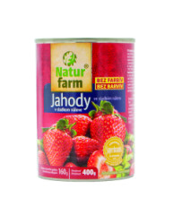 Komp�t Jahody 400g Natur Farm