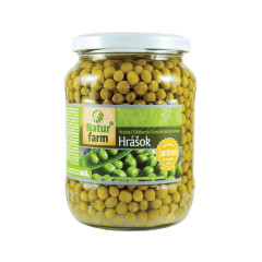 Hr�ok slan� 660g/720ml sklo Natur Farm