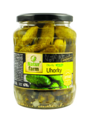 Uhorky 4-7cm 680g Pr�mium Natur