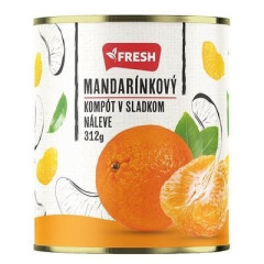 Kompt Mandarnky 312g Fresh