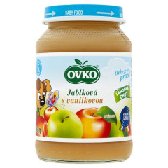 Detsk viva Jablko-vanilkov 190g OVKO Novofruct