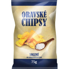 Chipsy Zemiakov lupienky solen 75g