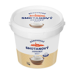 Jogurt Biely 1kg vedierko Bnoveck