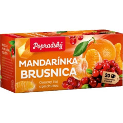 aj ovocn Mandarnka - brusnica 40g B.O.P