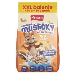 Cere�lie Chrumkav� mu�li�ky so �koricou 450g+50g gr. Fresh