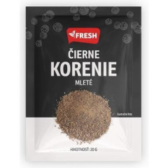 Korenie �ierne mlet� 20g Fresh Thymos