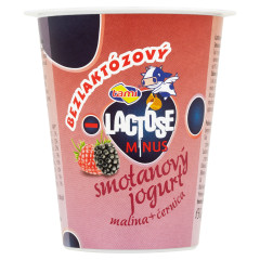 Jogurt smotanov� bezlakt. 150g malina "ZMV"