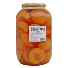 Kompt Broskyne 3500g Hajduk