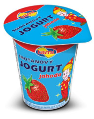Jogurt Smotanov Jahoda 150g "ZMV"