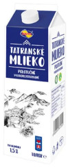 Mlieko erstv 1,5% 1l Tatransk