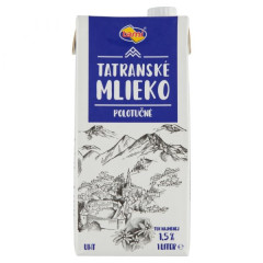 Mlieko trvanliv 1,5% 1L TAMI