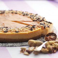Cheesecake karamelov� bezlepkov� 1,3kg(Mrazen�)