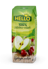 Ds Hello 250ml Jablko via 100%