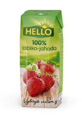 Ds Hello 250ml Jablko jahoda 100%
