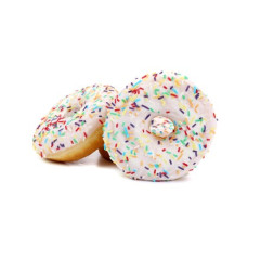 Donut s farebn�m posypom 57g(Mrazen�)