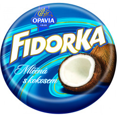 Fidorka mliena kokos 30g Opavia (modr)