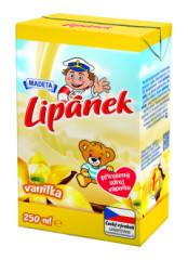 Mlieko trvanliv 250ml Lipnek vanilka