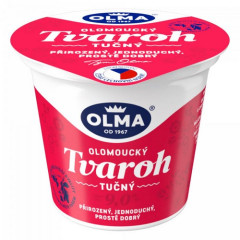 Tvaroh termizovan 250g Olomouck tun 9% OLMA 3022 erven