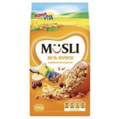 Musli Bonavita 750g zapekan� 30% ovocia