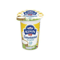 Smotana trvanliv 200g 12% na varenie sladk Kunn