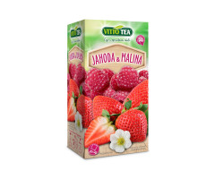 aj ovocn Jahoda a malina 40g Vitto Budk