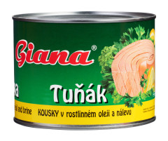 Ryby Tuniak olej ksky 1705g Giana