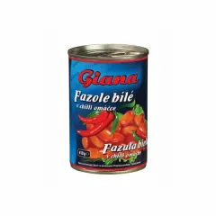 Fazu�a biela 425ml v chilli om��ke Giana