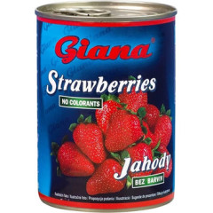 Komp�t Jahody 400g Giana
