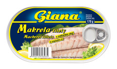 Ryby Makrela v oleji 170g Giana