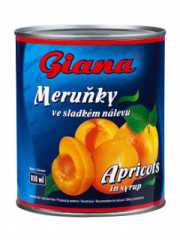 Komp�t Marhule 850ml /820g polen� Giana-plech