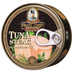 Ryby Tuniak v oleji filety 170g FJK