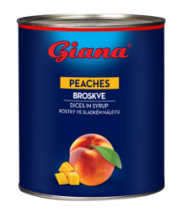 Kompt Broskyne 3100ml/3050g kocky Giana