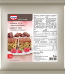 Mnik Malinov rezy s kskami 3kg Dr.Oetker