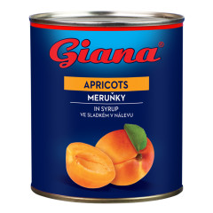 Kompt Marhule 2650ml/2500g plech Giana