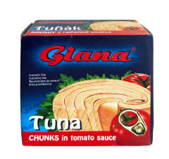 Ryby Tuniak v paradaj.om��ke k�s. 80g EO Giana