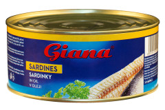 Ryby Sardinky olej 900g Giana