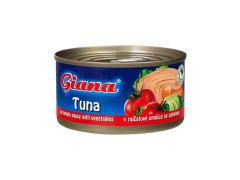 Tuniak v par.om��ke so zelen. 170g Giana