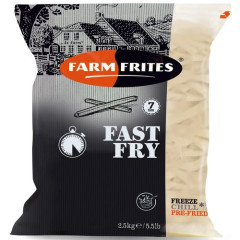 Hranolky 2,5kg 90sec. vhodn do rry Farm Frites