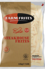 Hranolky 2,5kg French fries Steakhouse Farm Frites(Mrazen�)